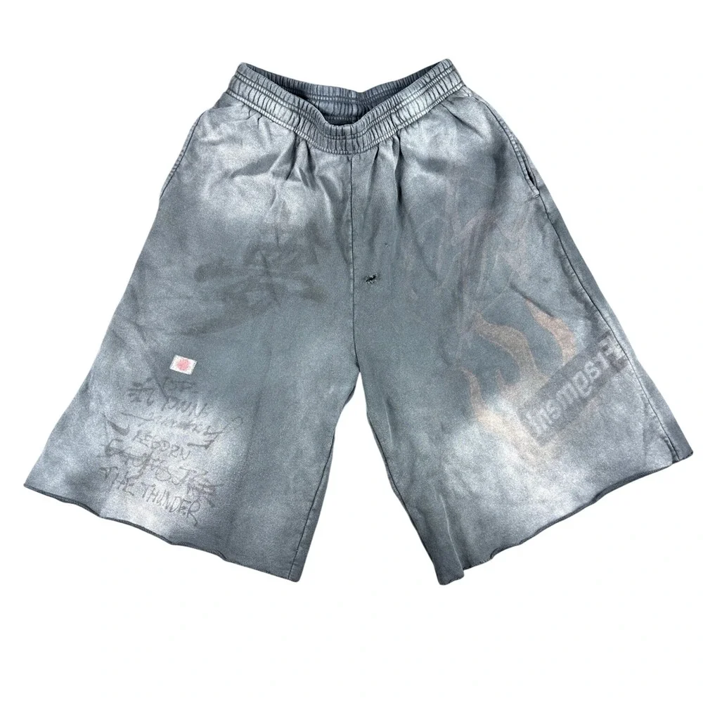 Travis Scott Cactus Jack x Fragment x Nike Dream Sweatshorts Black Mens L Rare